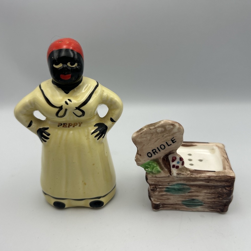 Vintage Collectible Americana Salt & Pepper Shakers